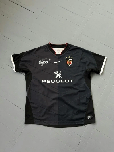 Pre-owned Jersey X Nike Stade Toulousain Rugby Jersey In Black