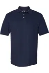 Jerzees 100% Ringspun Cotton Piqu Polo In Multi