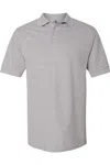 Jerzees 100% Ringspun Cotton Piqu Polo In Multi