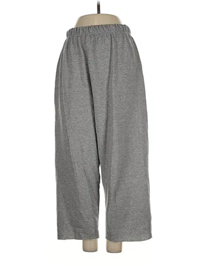 Pre-owned Jerzees Casual Pants In Gray