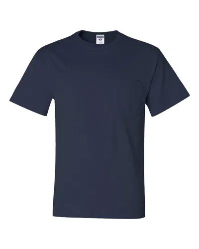 Jerzees Dri-power 50/50 Pocket T-shirt In Multi