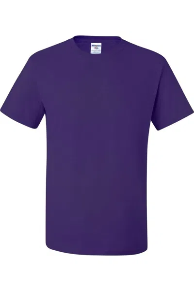 Jerzees Dri-power 50/50 T-shirt In Purple