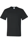 Jerzees Premium Blend Ringspun Crewneck T-shirt In Black