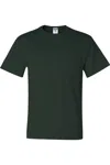 Jerzees Dri-power 50/50 T-shirt With A Pocket In Green