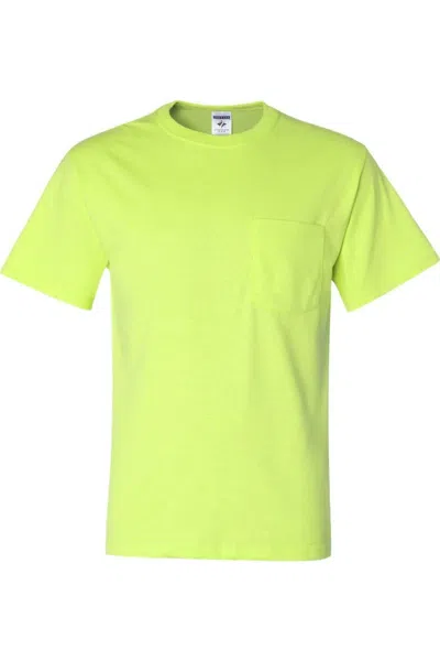 Jerzees Dri-power 50/50 T-shirt With A Pocket In Multi
