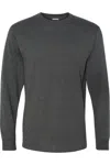 Shop Jerzees Dri-power Long Sleeve 50/50 T-shirt In Black