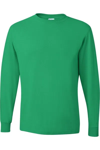 Jerzees Dri-power Long Sleeve 50/50 T-shirt In Multi