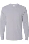 Jerzees Dri-power Long Sleeve 50/50 T-shirt In Multi