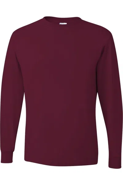 Jerzees Dri-power Long Sleeve 50/50 T-shirt In Multi
