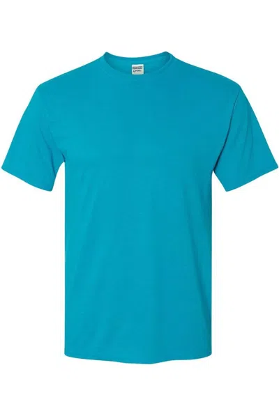 Jerzees Dri-power Performance Short Sleeve T-shirt In Blue