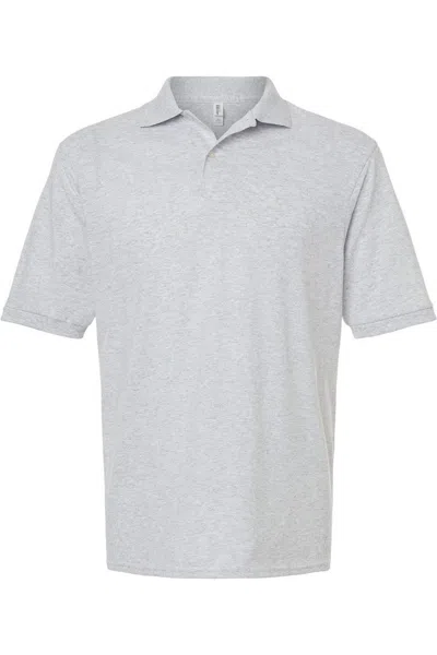 Jerzees Dri-power Polo In Blue