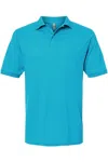 Jerzees Dri-power Polo In Blue