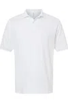 Jerzees Youth Dri-power Polo In White