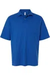 Jerzees Dri-power Performance Polo In Blue