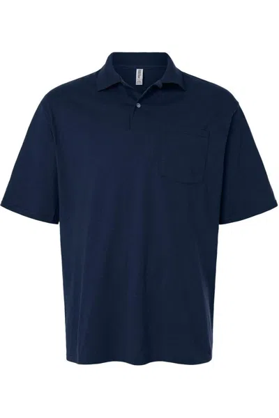 Jerzees Dri-power Polo With Pocket In Multi
