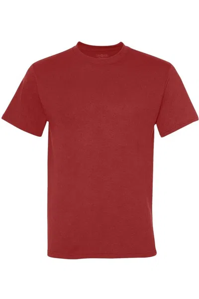 Jerzees Dri-power Performance Short Sleeve T-shirt In Red
