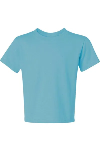 Jerzees Kids' Dri-power Youth 50/50 T-shirt In Blue