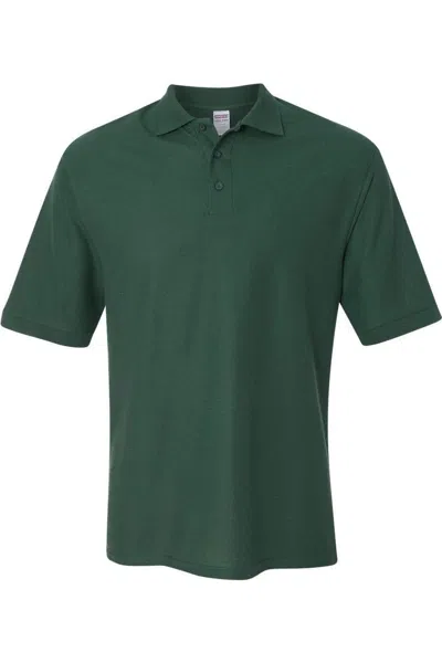 Jerzees Easy Care Piqu Polo In Green