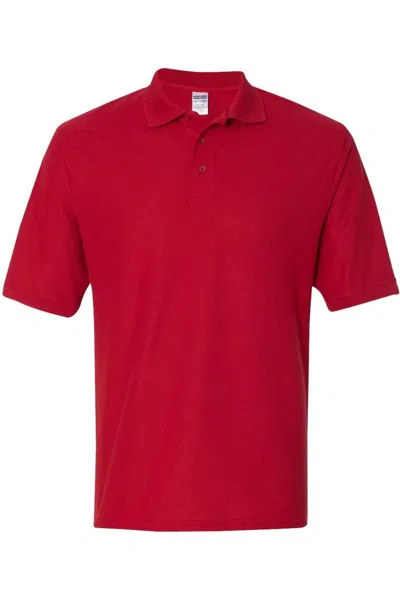 Jerzees Easy Care Piqu Polo In Red