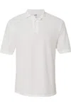 Jerzees Easy Care Piqu Polo In White