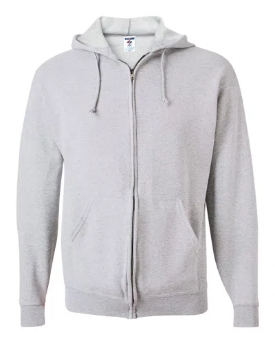 JERZEES MEN'S NUBLEND FULL-ZIP HOODED SWEATSHIRT