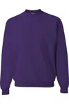 Jerzees Nublend Crewneck Sweatshirt In Purple