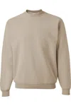 Jerzees Nublend Crewneck Sweatshirt In Silver