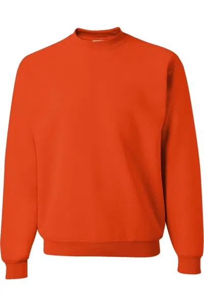 Jerzees Nublend Crewneck Sweatshirt In Yellow