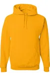 Jerzees Nublend Hooded Sweatshirt In Gold