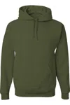 Jerzees Nublend Hooded Sweatshirt In Green