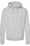 Jerzees Nublend Hooded Sweatshirt In Grey