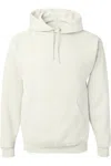 Jerzees Nublend Hooded Sweatshirt In White