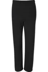 Jerzees Nublend Open Bottom Sweatpants With Pockets In Black