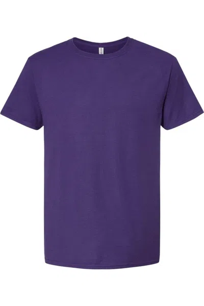 Jerzees Premium Blend Ringspun Crewneck T-shirt In Purple