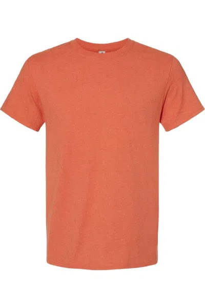 Jerzees Premium Blend Ringspun Crewneck T-shirt In Orange