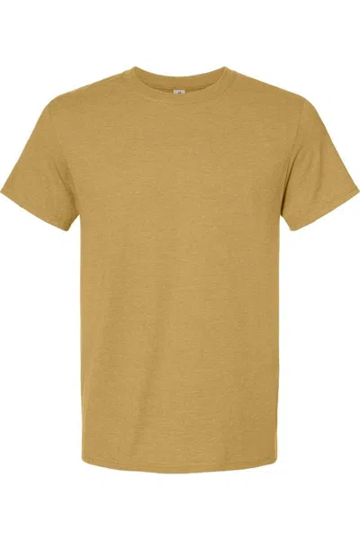 Jerzees Premium Blend Ringspun Crewneck T-shirt In Yellow