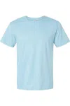 Jerzees Premium Cotton T-shirt In Blue