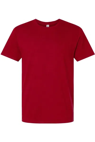 Jerzees Premium Cotton T-shirt In Red