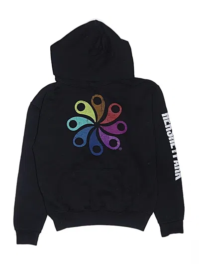 Pre-owned Jerzees Kids' Pullover Hoodie In Black