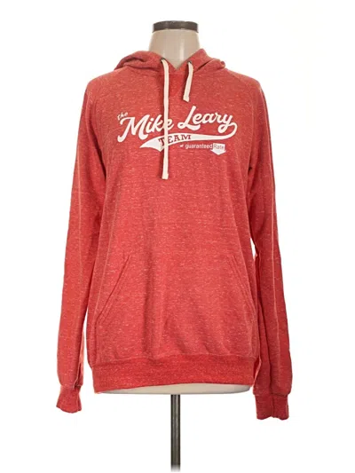 Pre-owned Jerzees Pullover Hoodie In Red
