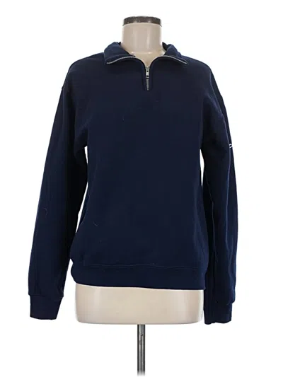 Pre-owned Jerzees Pullover Sweater In Blue