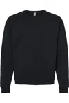 Jerzees Rugged Crewneck Sweatshirt In Black