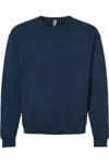 Jerzees Rugged Crewneck Sweatshirt In Blue
