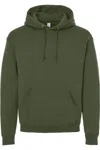 Jerzees Rugged Hooded Sweatshirt In Green