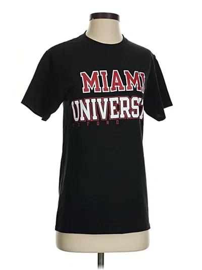 Pre-owned Jerzees Short Sleeve T-shirt In Black