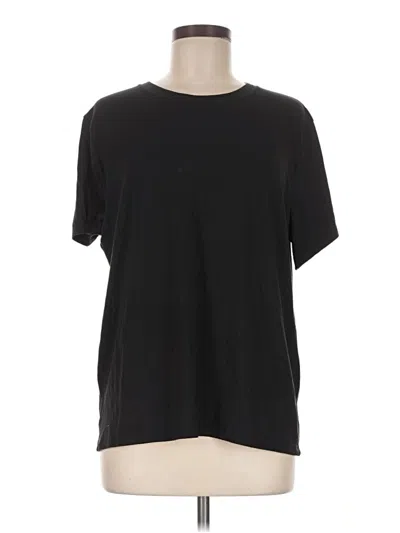 Pre-owned Jerzees Short Sleeve T-shirt In Black
