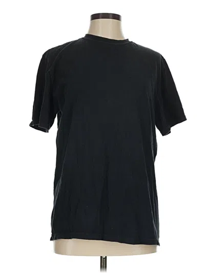 Pre-owned Jerzees Short Sleeve T-shirt In Black