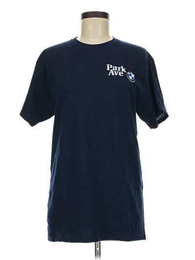 Pre-owned Jerzees Short Sleeve T-shirt In Blue