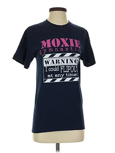 Pre-owned Jerzees Short Sleeve T-shirt In Blue