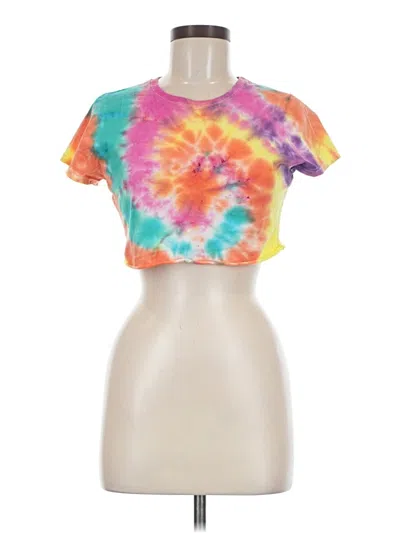 Pre-owned Jerzees Short Sleeve T-shirt In Orange